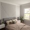 Ekena Millwork 48H x 5/8T Adjustable PVC Slat Wall Panel Kit w/ 2W Slats, Unfinished contains 22 Slats SWP66X48X0625UN - alternate 3